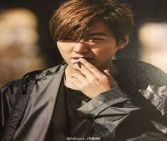 Lee Min ho smoking
